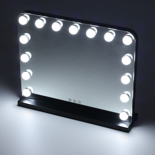 Rectangle Hollywood LED Makeup Vanity Mirror-50x40cm